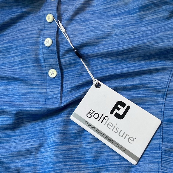 FootJoy Prodry Performance Solid Interlock Golf Polo - Picture 7 of 8